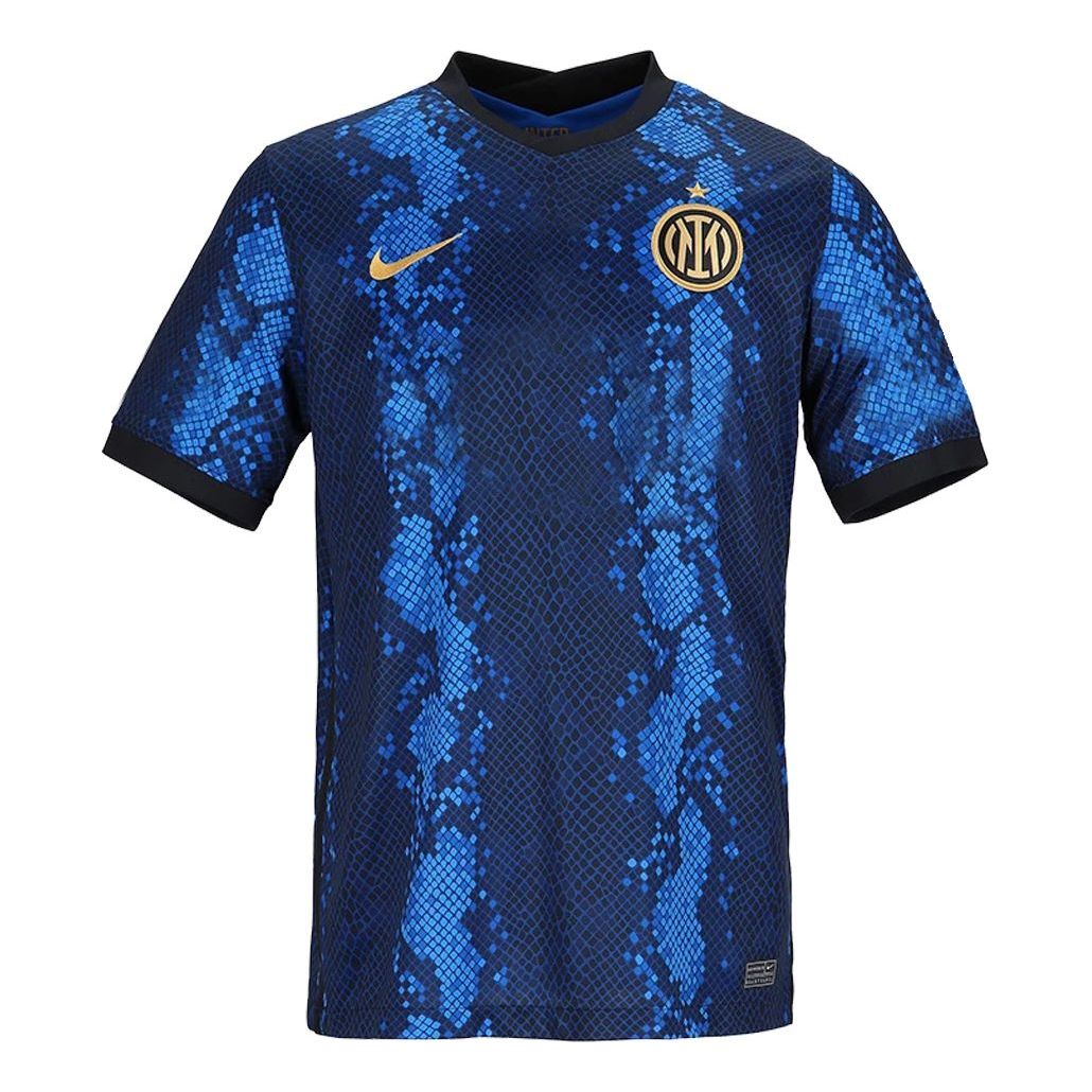 Nike Inter Milan 21/22 Stadium Home Jersey 'Blue Spark Gold' CV7900-414