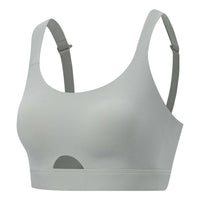 (WMNS) Li-Ning Yoga Sports Bra (Medium Impact) 'Grey' AUBT040-3