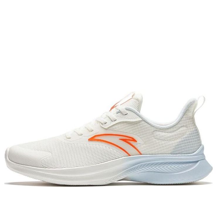ANTA Running Series Sneakers Knit 'White Orange Blue' 912335501-4