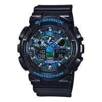 CASIO G-Shock Analog-Digital 'Black Blue' GA-100CB-1A