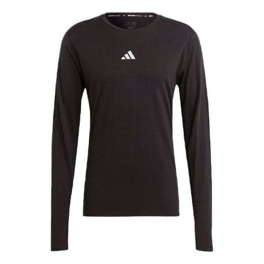 adidas Ultimate Running Conquer the Elements Merino Long Sleeve T-shirt 'Black' IB6390