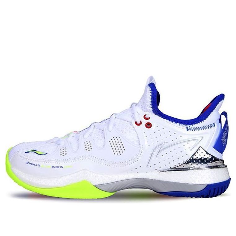 Li-Ning Halberd 3 Lite 'White Blue Yellow' AYAS024-1