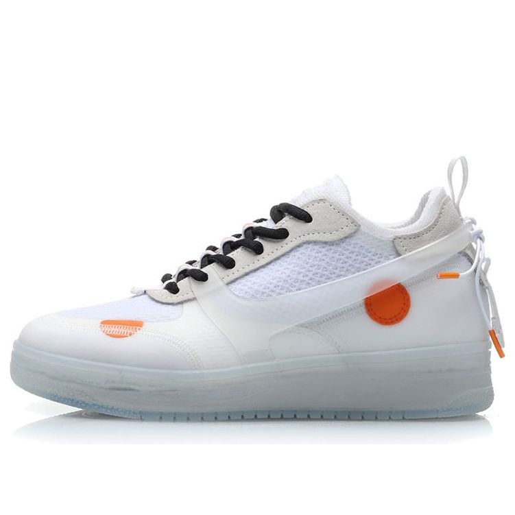 (WMNS) Li-Ning Counterflow 'White Orange' AGCP358-6