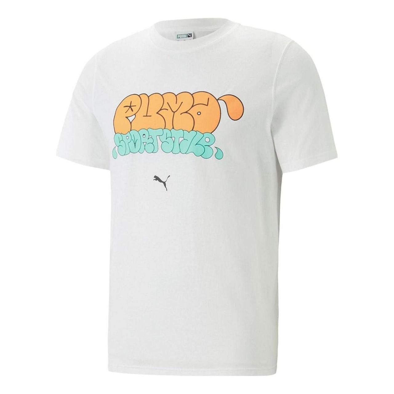 PUMA Graphics Graffiti T-Shirts 'White' 622553-02