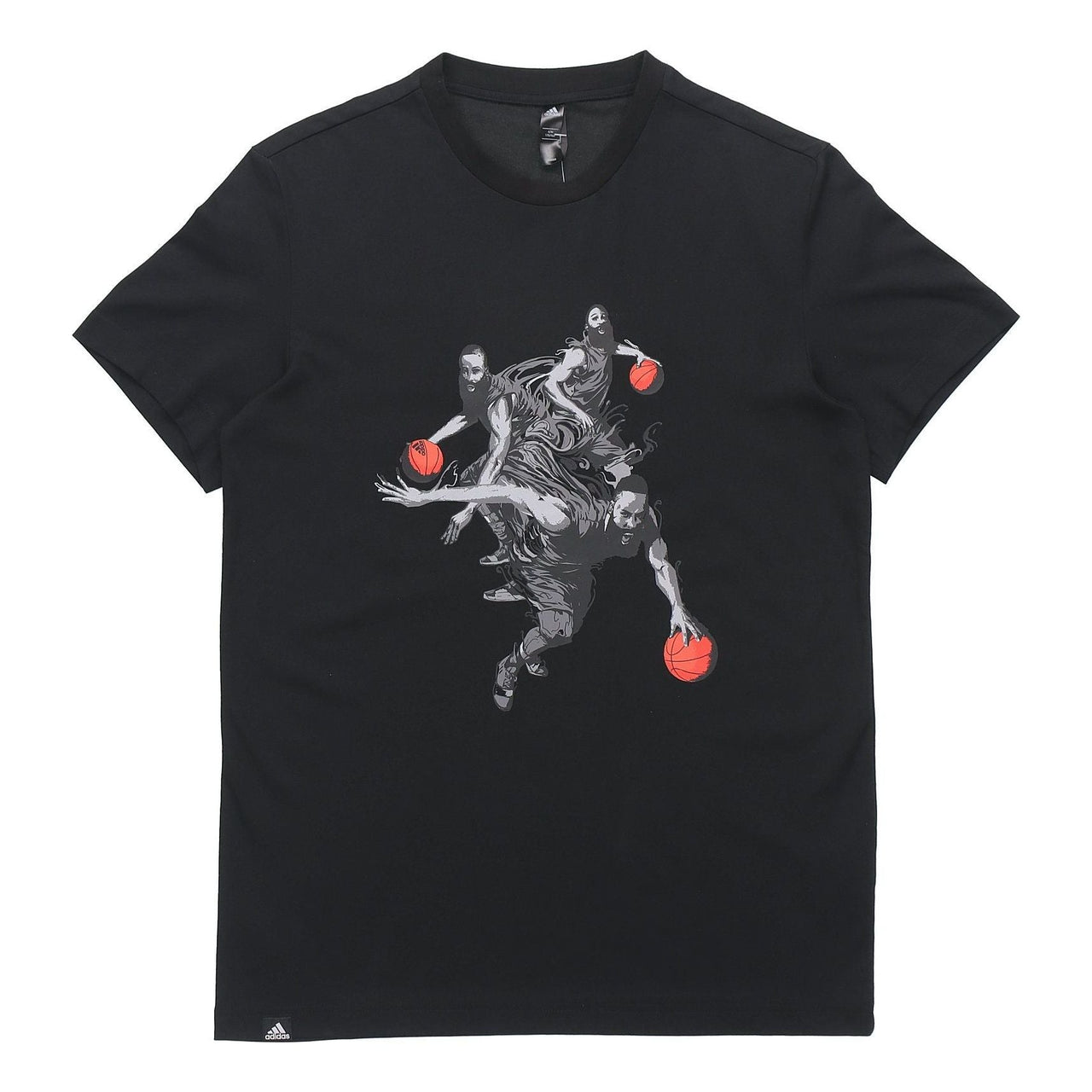 adidas HARDEN MVMT GU Short Sleeve Men's Black DZ1871