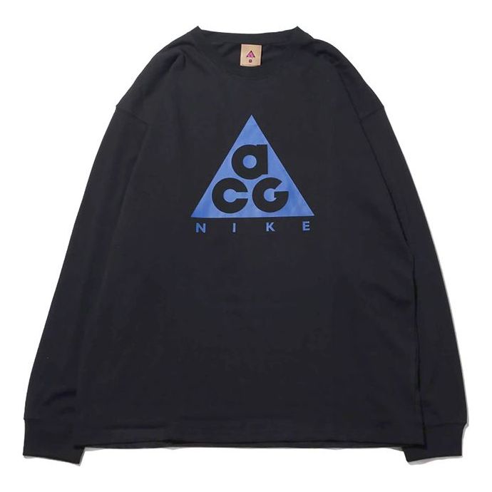 Nike Lab ACG Long-Sleeve T-Shirt 'Black Game Royal' BQ7203-011