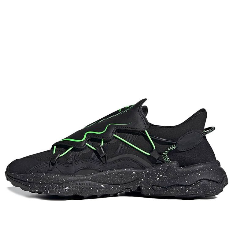 adidas Ozweego 'Black Solar Green' FZ1955