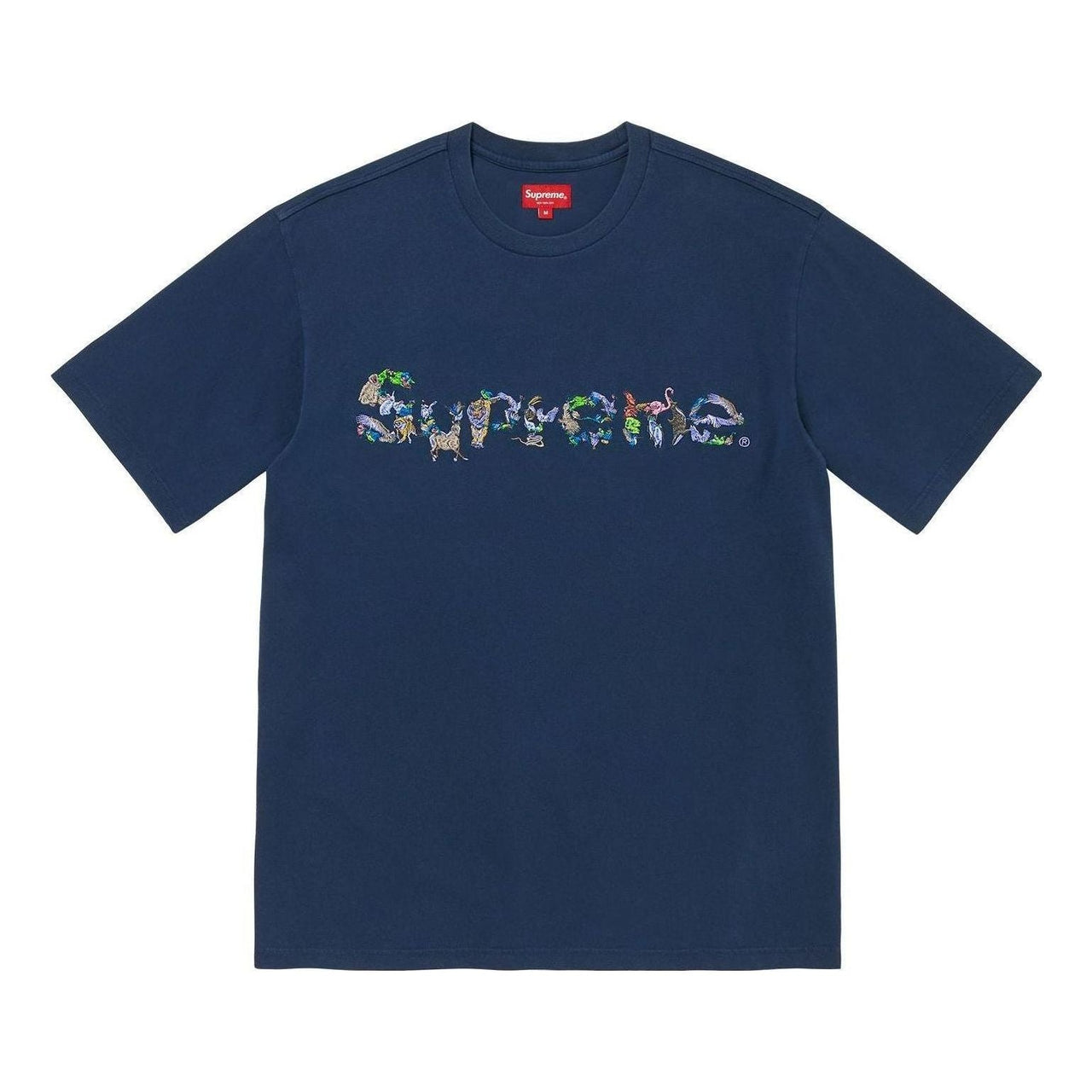 Supreme SS23 Week12 Animal Kingdom T-shirt 'Navy' SUP-SS23-212