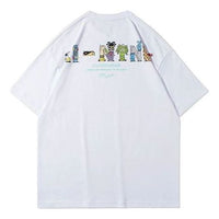 Li-Ning x Steven Harrington Graphic Loose Fit T-shirt 'White' AHSR941-2