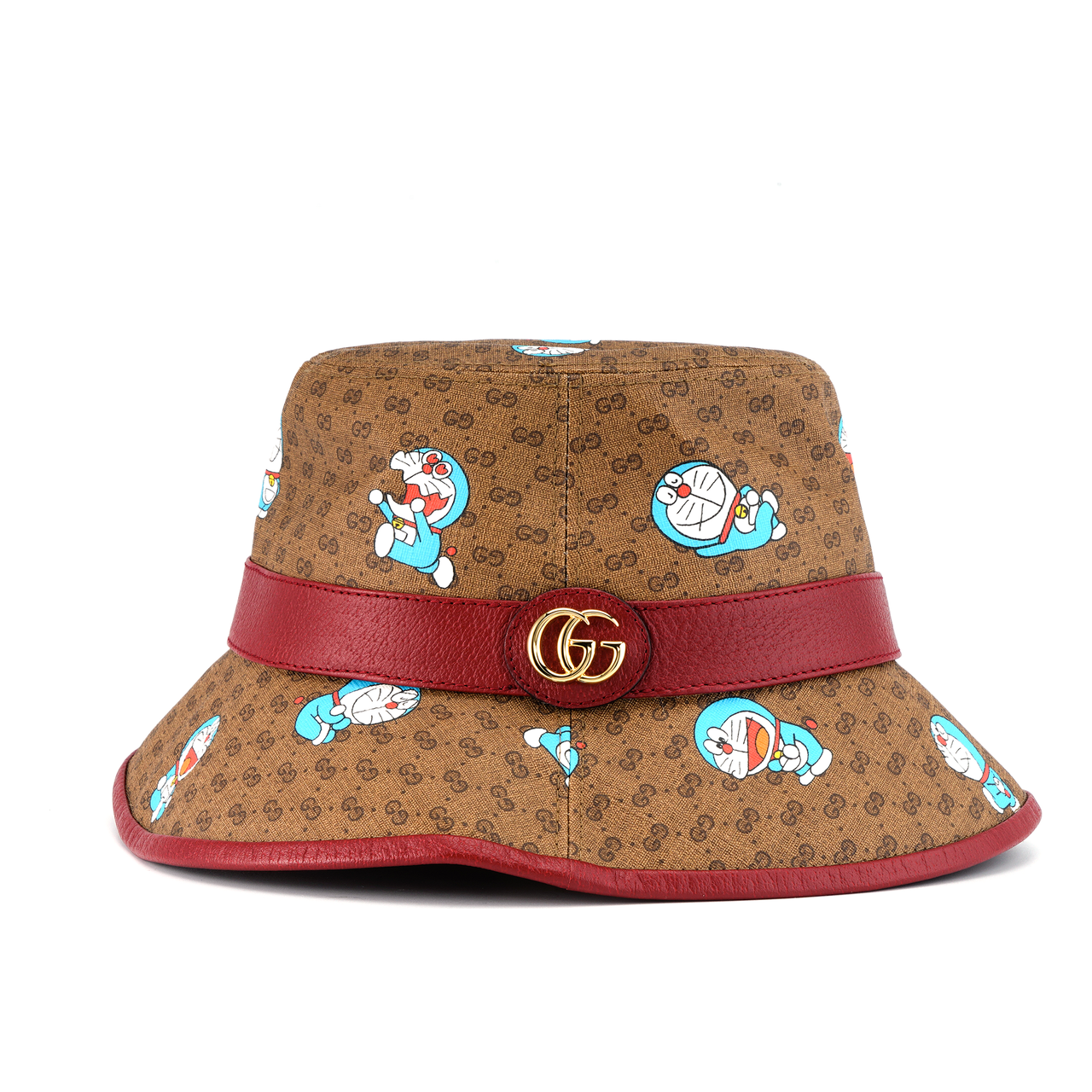Gucci x Doraemon Bucket Hat 'Cherry Monogram' 648846-4HACU-8574