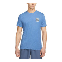 Nike Dri-fit Training T-Shirt 'Blue' FD0138-456