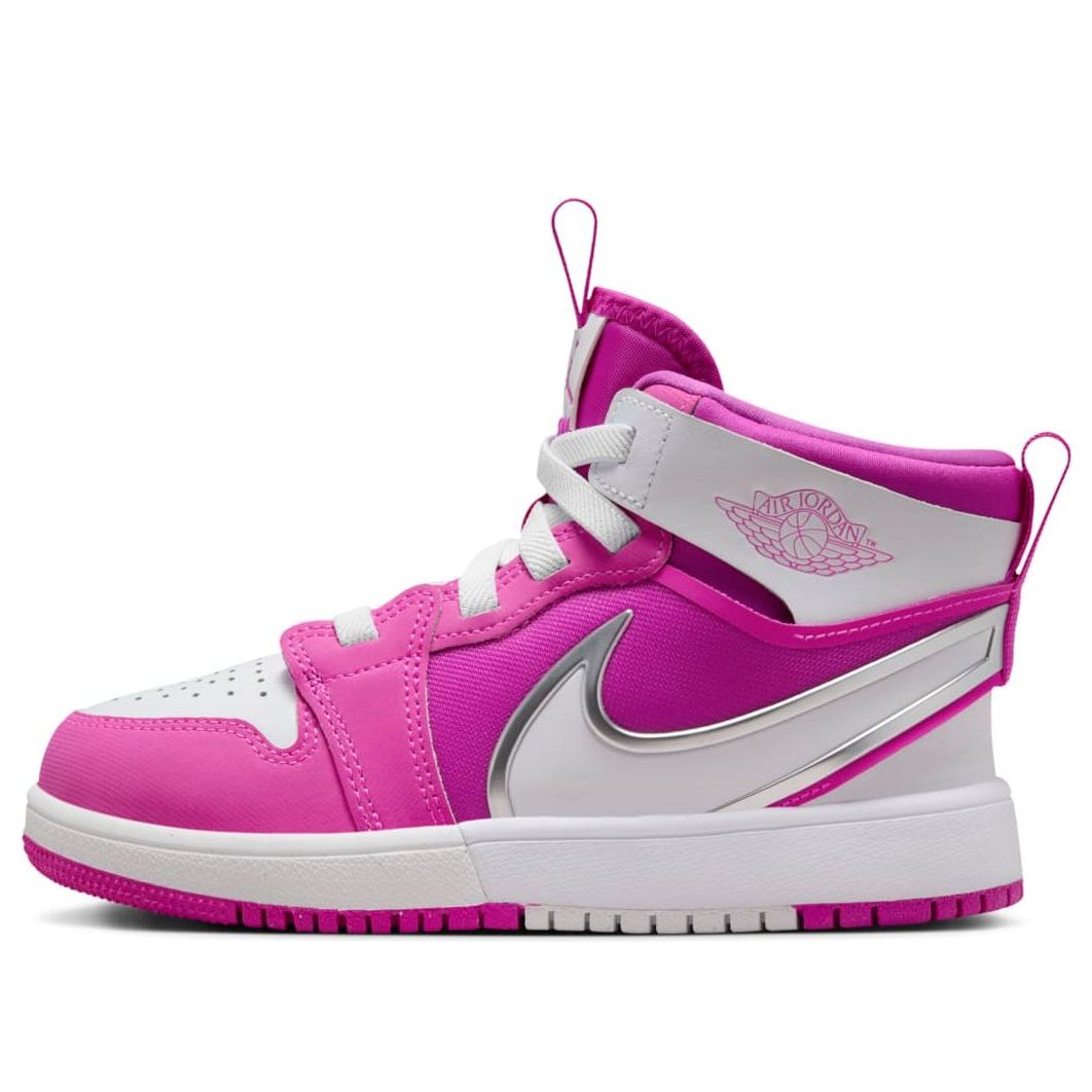 (PS) Air Jordan 1 Mid RM EasyOn 'Fire Pink White' FQ1282-601
