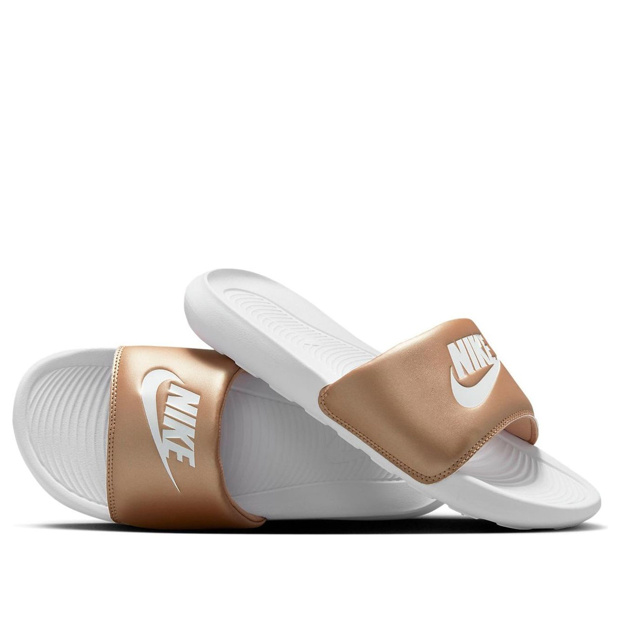 (WMNS) Nike Victori One Slide 'Metallic Red Bronze' CN9677-900