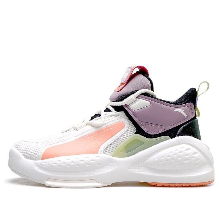 (WMNS) ANTA Shock the Game 'White Black Orange' 122048080-4
