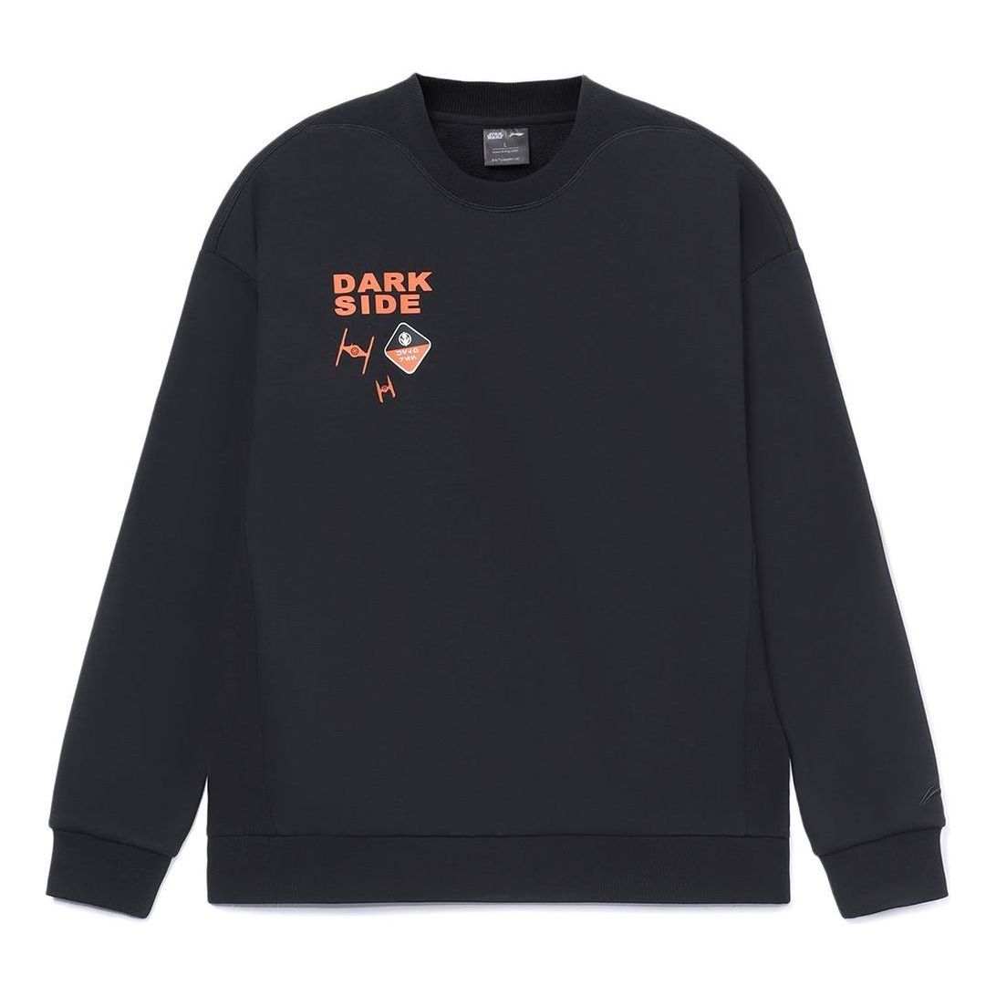 Li-Ning x Star Wars Graphic Sweatshirt 'Black' AWDRD57-5