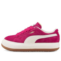 (WMNS) PUMA Suede Mayu Up 'Wine Red Creamwhite' 381650-06