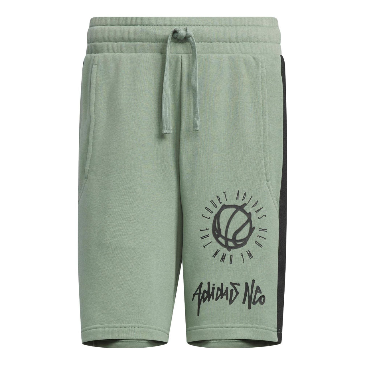 adidas Neo Basketball Shorts 'Green' IA6795