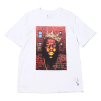 Men's Nike Brooklyn Nets Casual Sports Printing Breathable Short Sleeve White T-Shirt CW3963-100