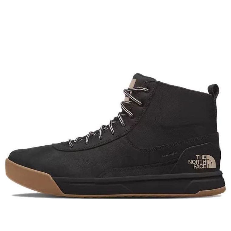 THE NORTH FACE Larimer Mid Waterproof Boots 'TNF Black with Vintage Khaki' 52RM-MY3