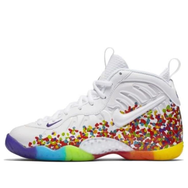 (GS) Nike Little Posite Pro 'Fruity Pebbles' 644792-101