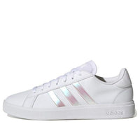 (WMNS) adidas Grand Court Td 'White Iridescent Almost Pink' GW7181