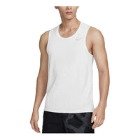 Nike Dri-Fit Miler Running Vest 'White' DV9322-100