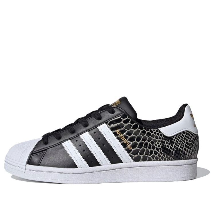 (WMNS) adidas Superstar 'Black Snakeskin' FV3327