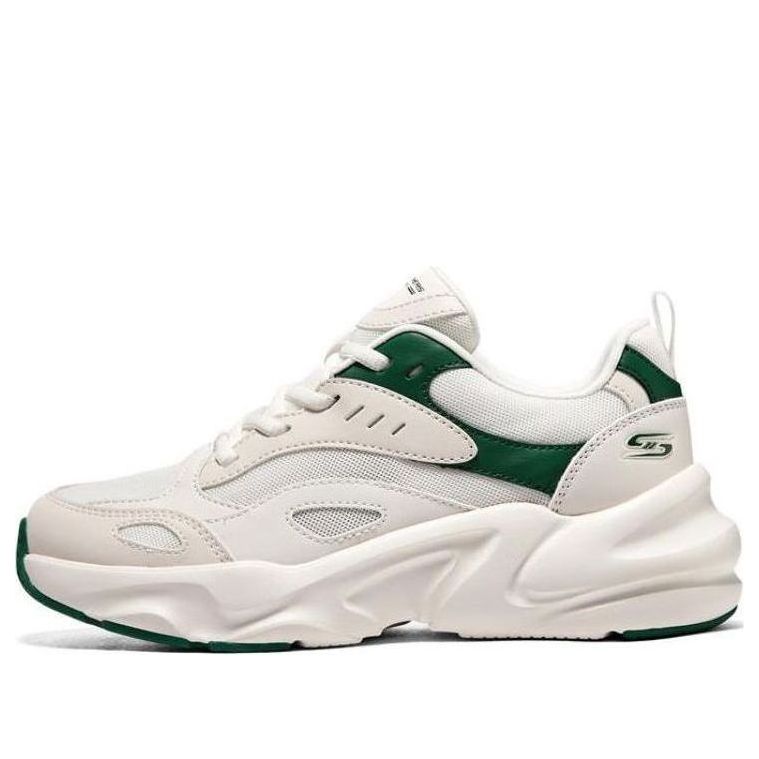 (WMNS) Skechers Bobs Bamina 2 'White Green' 117363-OWGN