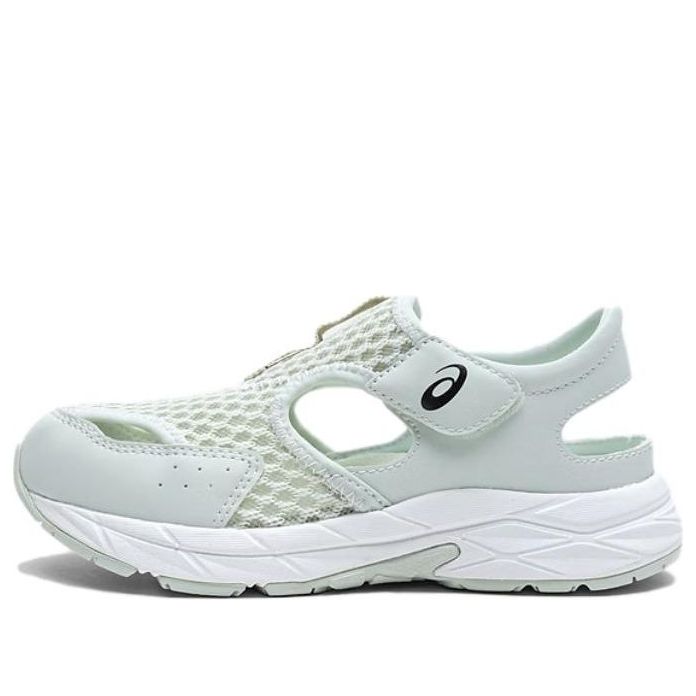 (GS) ASICS Lifestyle Sandals 'Green White' 1014A372-300