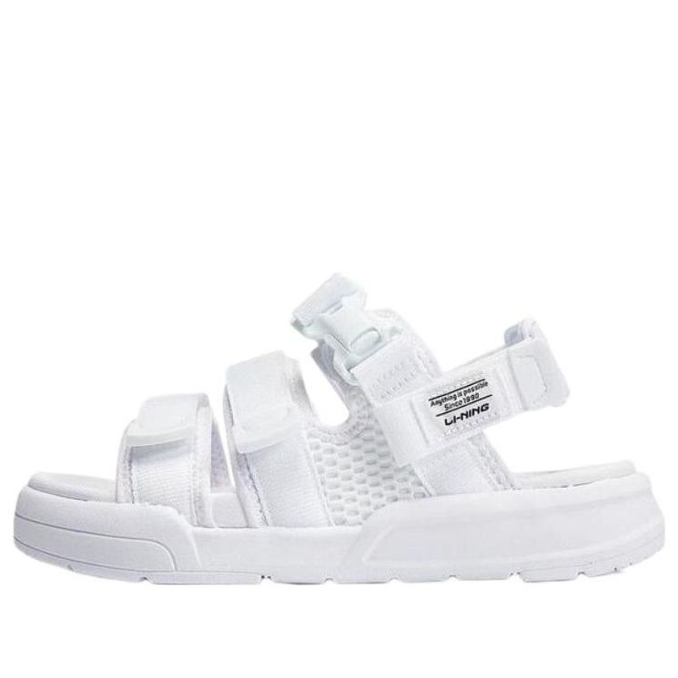Li-Ning Coca Sandals 'White' AGUT009-3
