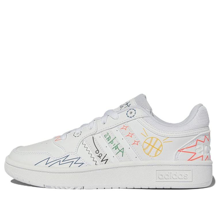 adidas neo Hoops 3.0 Doodle 'White' HP3165