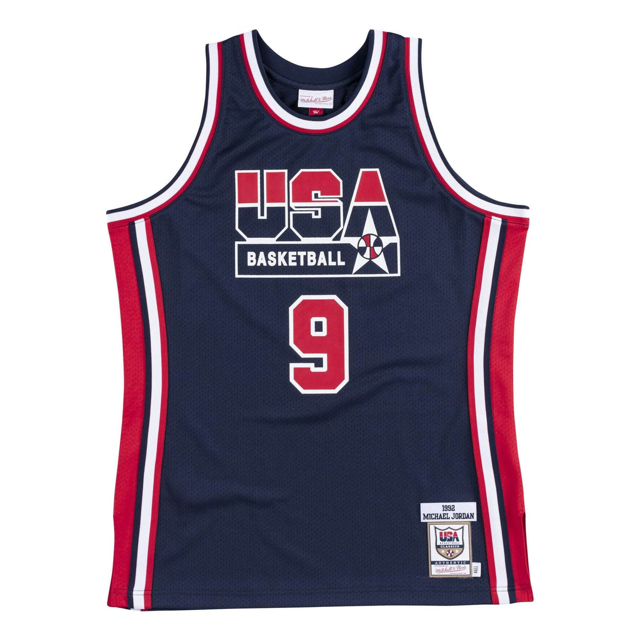 Mitchell & Ness Team USA 1992 Jerseys 'Michael Jordan 9' AJY4GS18414-USANAVY92MJO