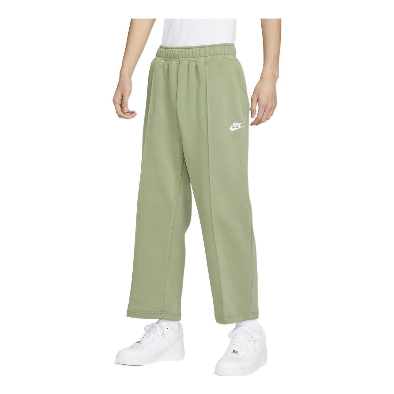 Nike fleece casual pants 'Sage green' DX0544-386