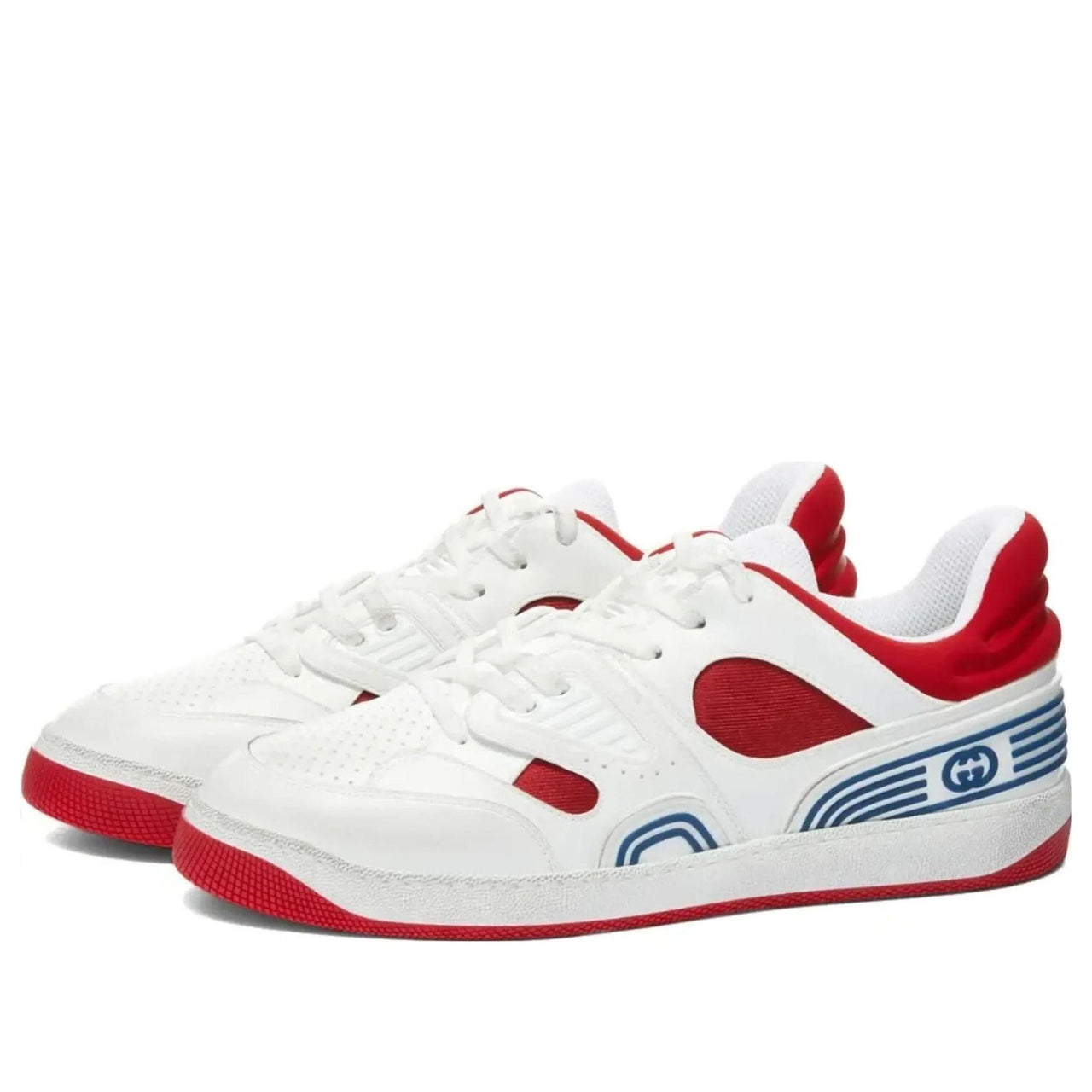 Gucci Basket Low 'White Demetra Red' 697882-2SHJ0-9090