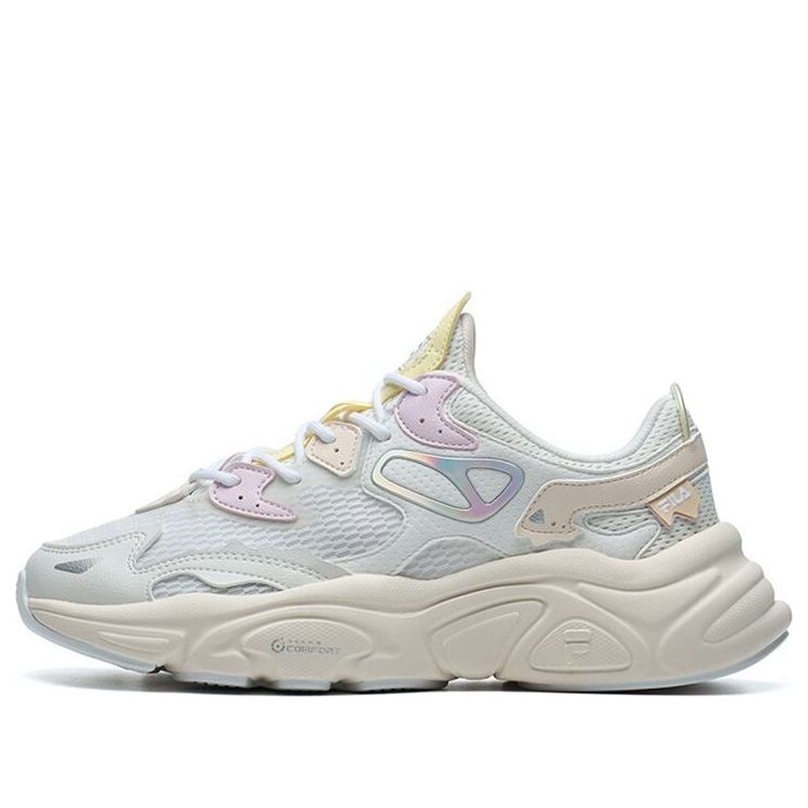 (WMNS) Fila Fusion Shoes 'Lily White' T12W125203FLB