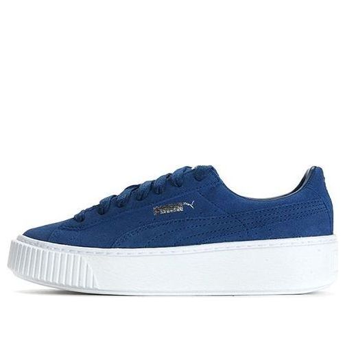 (WMNS) PUMA Suede Platform 'Peacoat' 362223-02