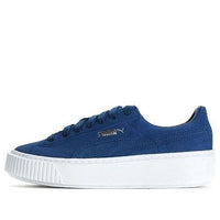 (WMNS) PUMA Suede Platform 'Peacoat' 362223-02