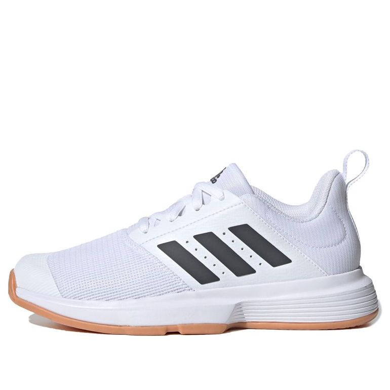 adidas Essence Indoor Low Tops Badminton Shoe Unisex White FU8400