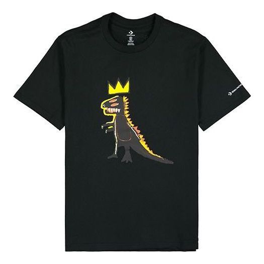 Converse x Basquiat Pez Dispenser T-Shirt 'Black' 10023144-A02