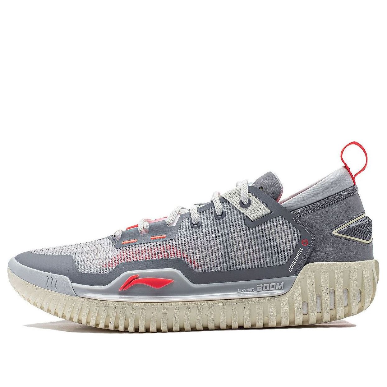 Li-Ning BadFive 3 Low 'Grey Orange' ABFU005-1