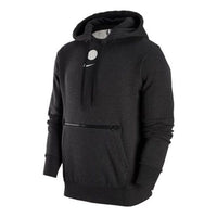 Nike x NBA Brooklyn Nets Courtside Pullover Fleece Hoodie 'Black' DR9300-032