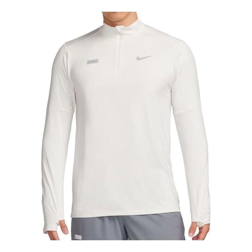 Nike Element Flash Dry Fit Half Zip Running Top 'White' FB8557-030