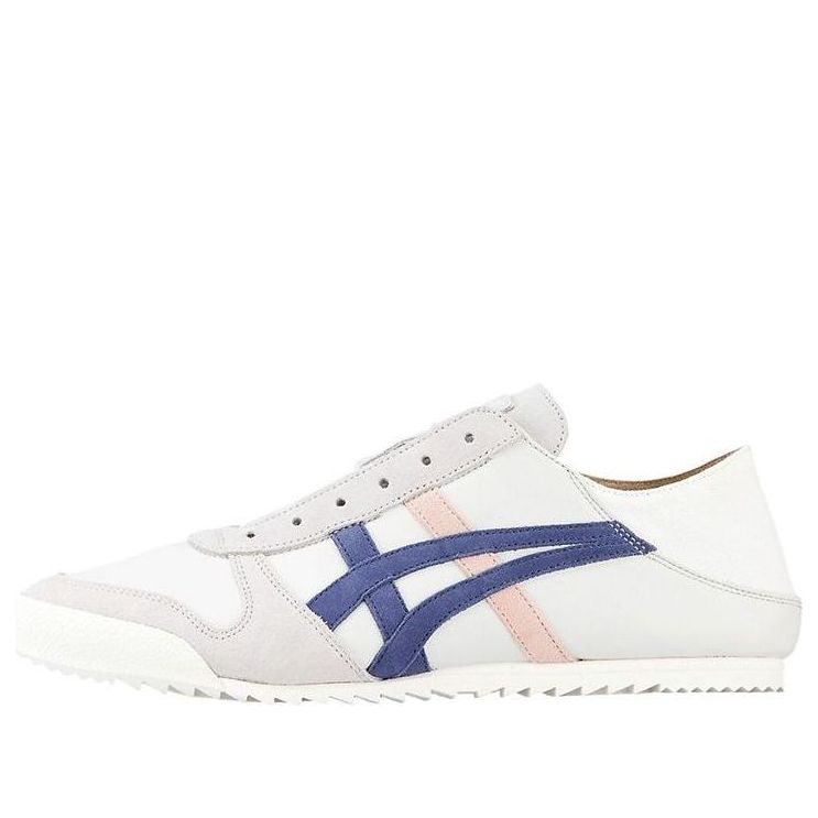 (WMNS) Onitsuka Tiger Mexico 66 Slip-On  'White Blue' 1182A052-100