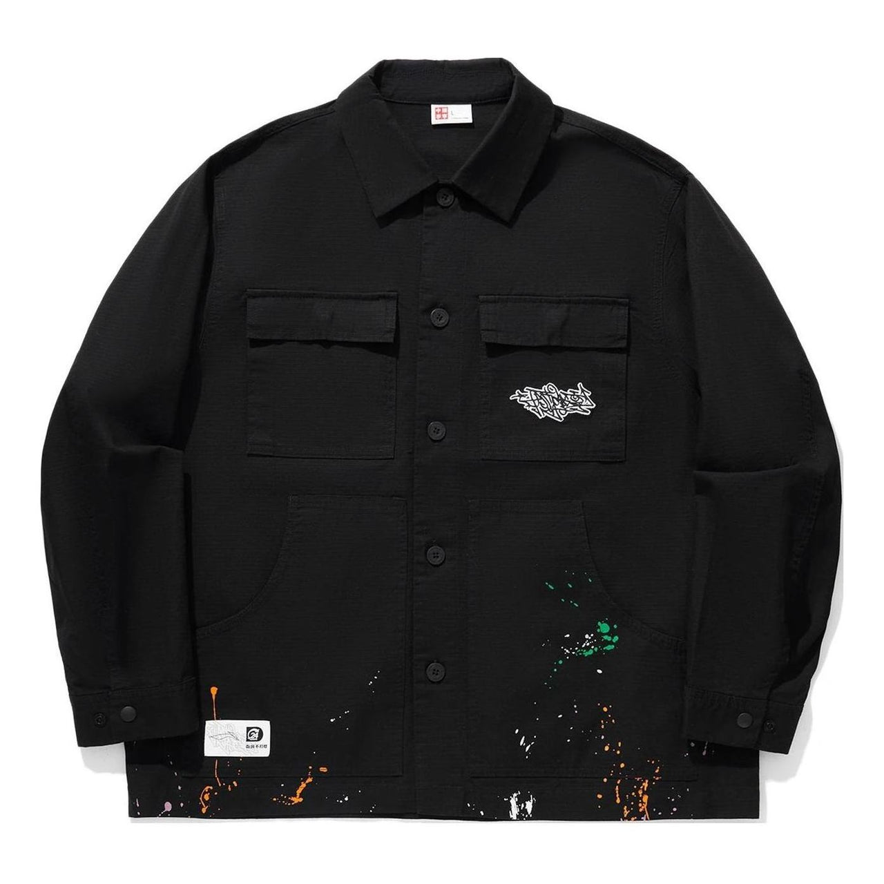 Li-Ning Skateboarding Graphic Jacket 'Black' AFDU299-2