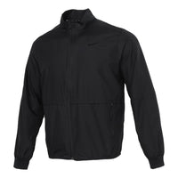 Nike As M Nk Flex Hybrid Jkt Sports Stand Collar Windproof Jacket Black CU6739-010