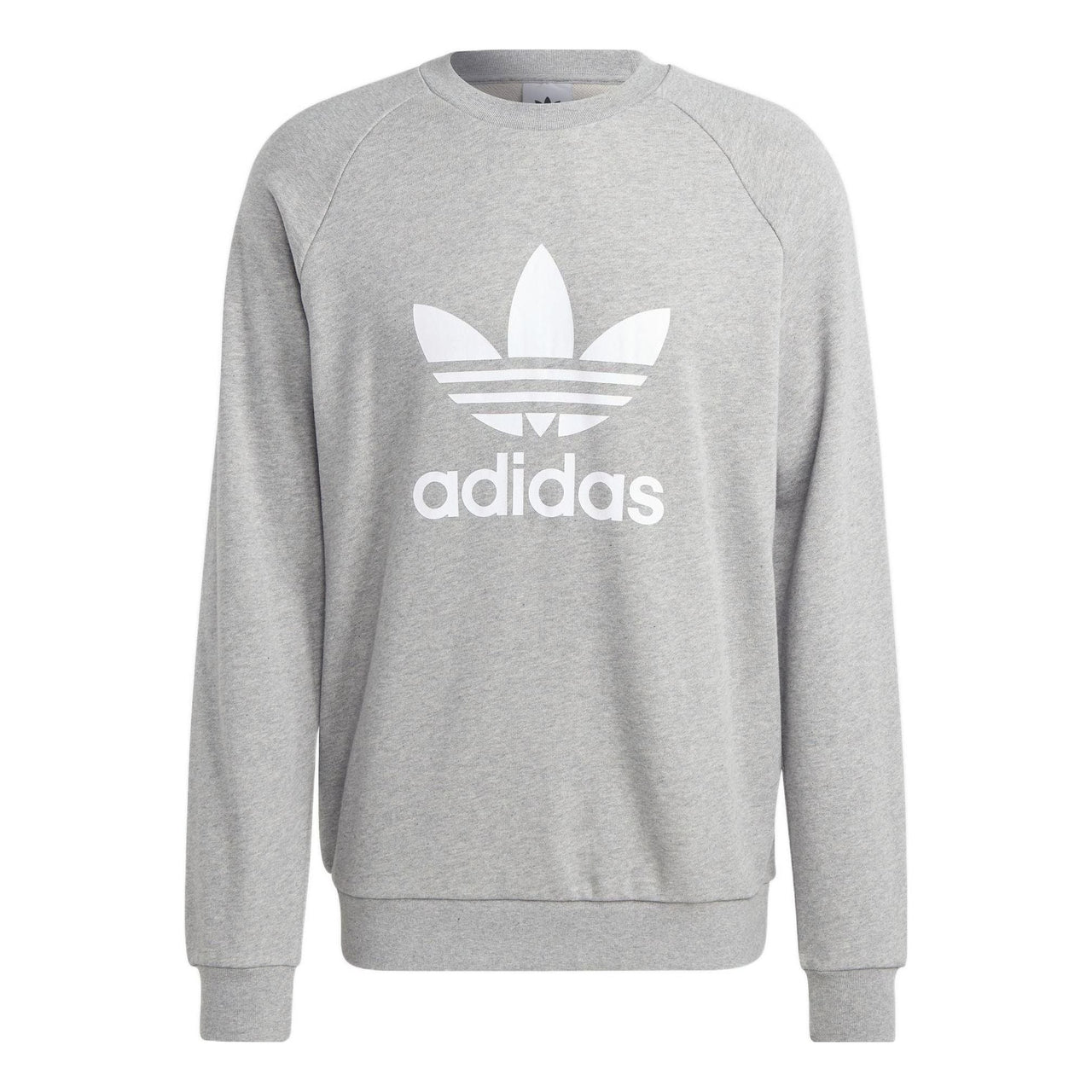 adidas originals Adicolor Classics Trefoil Crewneck Sweatshirt 'Grey' IA4857
