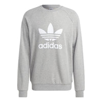adidas originals Adicolor Classics Trefoil Crewneck Sweatshirt 'Grey' IA4857