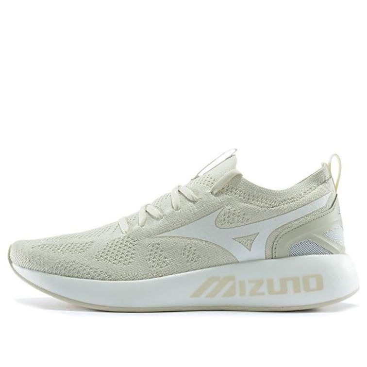 Mizuno PI Knit Low Top Beige/White D1GH202403