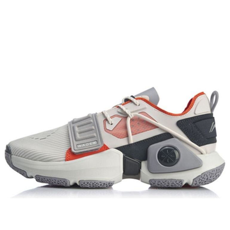 Li-Ning Wowtr Shock Absorption Basketball Shoe 'White Gray' ABBQ003-4