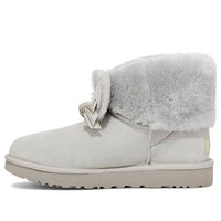 (WMNS) UGG Classic Mini II CNY(Chinese New Year) Snow boots Grey 1109735-GRV